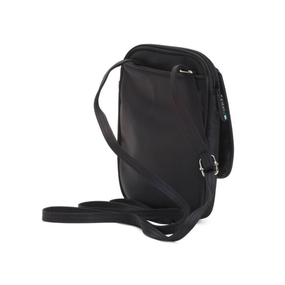 G-FORCE Black Travel Crossbody Bag With Rfid Blocking - Picture 2 of 2